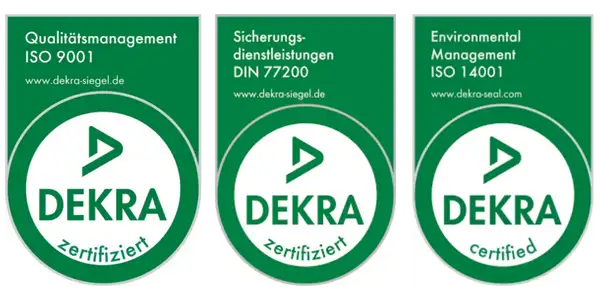 Hesse Sicherheitsdienst ISO 9001 ISO 77200 ISO 14001 Certifications (1) Hesse Sicherheitsdienst ISO 9001 ISO 77200 ISO 14001 Certifications