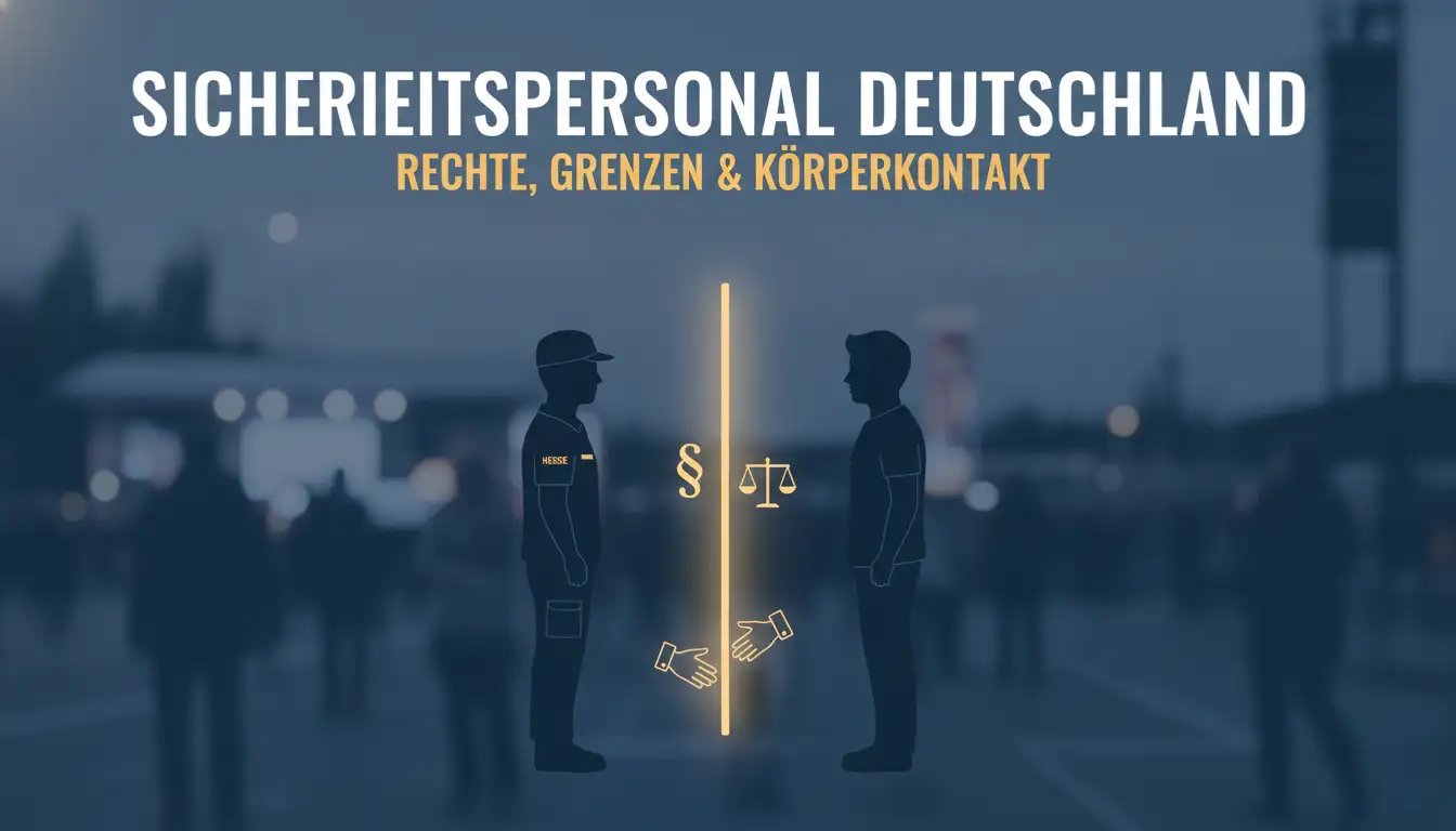 Darf mich Security anfassen