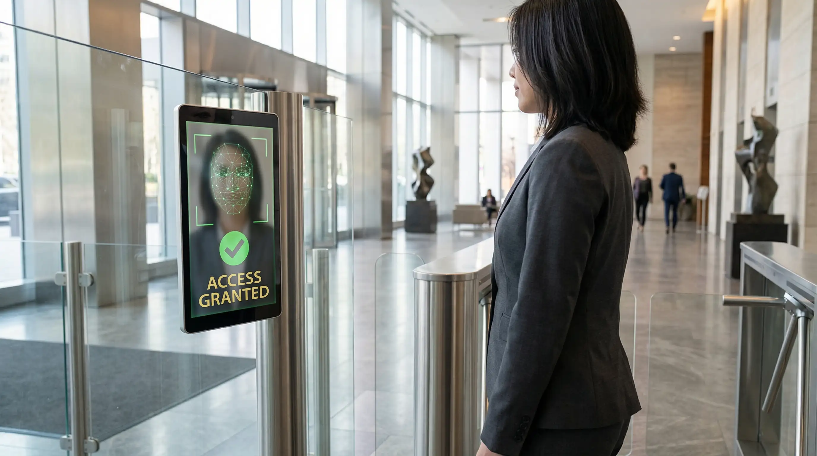 Biometrische Zutrittskontrolle