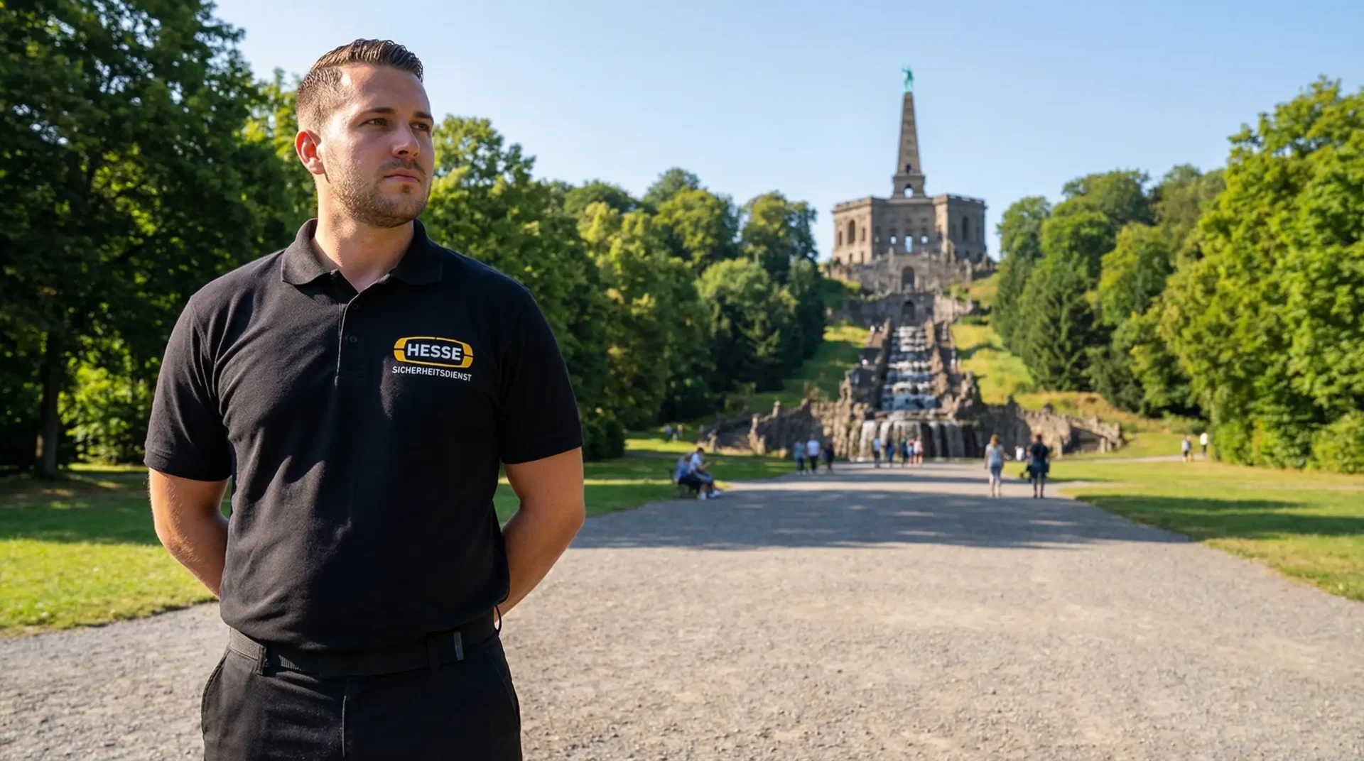 Hesse Sicherheitsdienst professional at Bergpark Wilhelmshöhe Kassel