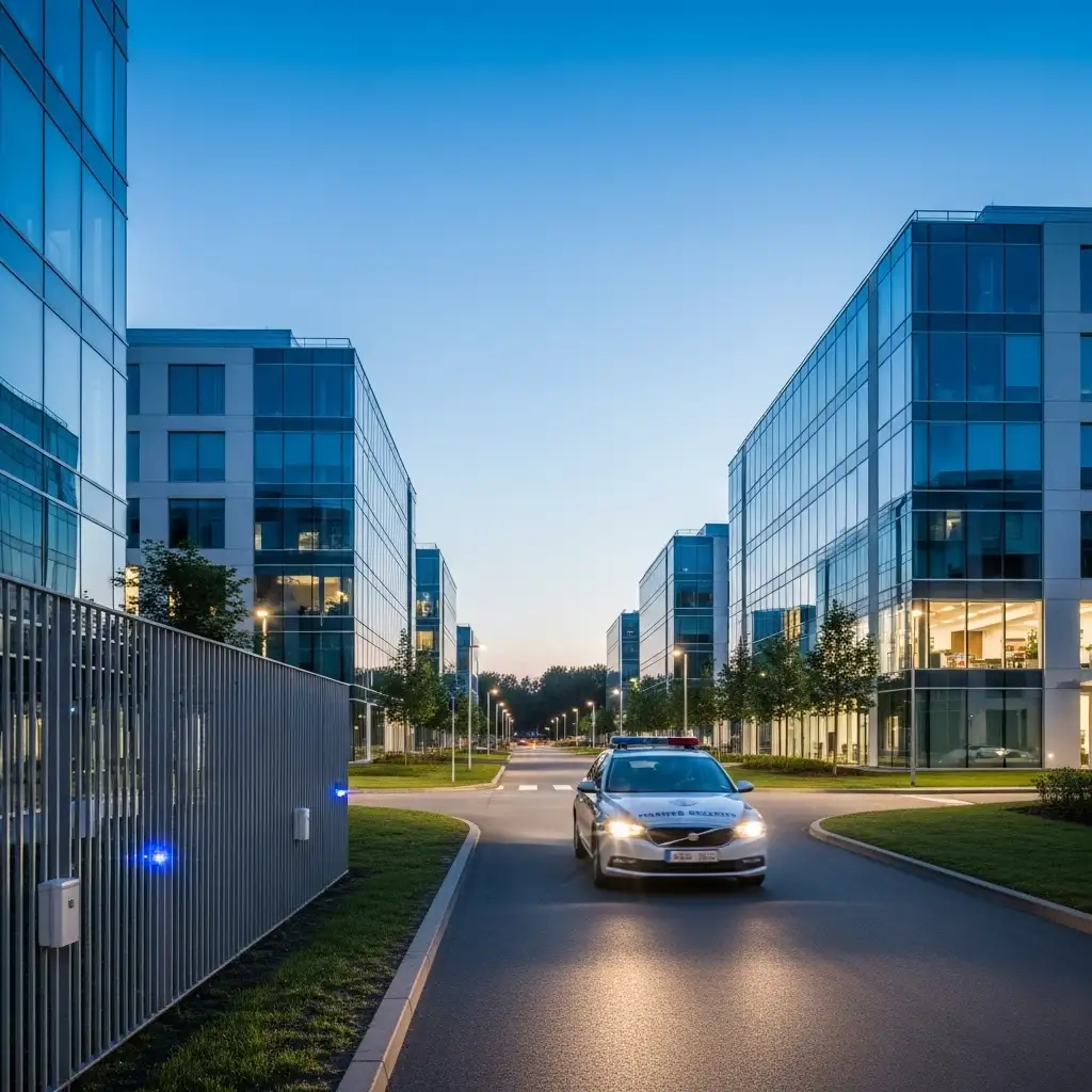 Schutz vor Vandalismus in Gewerbegebieten